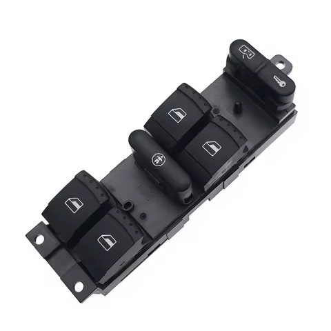 1J4959857A Front Left Driver Side Master Power Window Switch for VW Golf MK4 Bora Jetta Passat B5 Sk