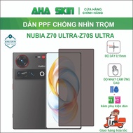 Nubia Z70 Ultra/Z70s Ultra anti-peeping PPF sticker, anti-fingerprint