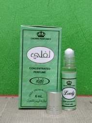 LOVELY - PARFUM KEMASAN 6ML CROWN PERFUMES MINYAK WANGI NON ALKOHOL ROLL ON