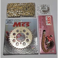 415-122L SSS CHAIN, EX5 415 SPROCKET (CHAIN+SPROCKET) SPROCKET SET