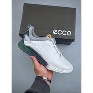 Ecco ecco S- Round Toe Wear-Resistant Anti-Slip Low-Top Golf Shoes Men's White