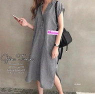 LONG TUNIK OVEESIZE // TUNIK MOTIF SQUARE ALA KOREA // TUNIK JUMBO MOTIF KOTAK // TUNIK TERBARU 2022