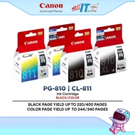 Canon PG-810 Canon PG-810XL Black | Canon CL-811 | Canon CL-811XL Color | Canon PG-810 + CL-811 Valu