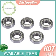 6002Z 15 x 32 x 9 mm shielded metal ball bearings 5 pcs, Silver