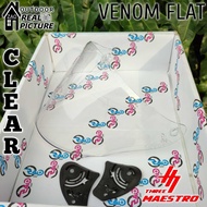 Kaca Helm JS ARMOR Visor Helmet FLAT venom open ganteng TM2 jitsu armour jsarmor js armorr