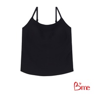 Bme เสื้อสายเดี่ยวเสริมบราในตัว รุ่นME5207 มี2สี สีดำ สีนู้ด