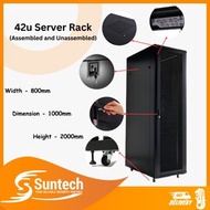 42u Server Rack/Cabinet Rack/Network Rack (800x1000x2000) - Assembled/Unassembled With PDU, Server F
