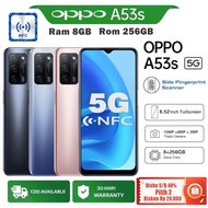 hp murah oppo A53s RAM 8GB 256GB 6.52 inch baru SmartPhones handphone