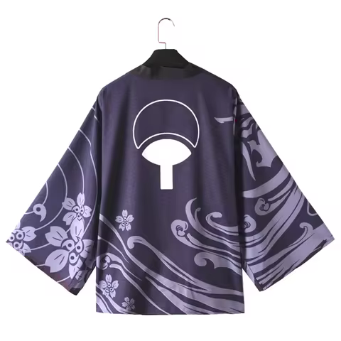 Brdwn Unisex Uchiha Sasuke Susanoo Sharingan Haori Cape Cloak