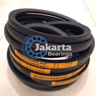 Vbelt fanbelt 5V750 / 5V 750 brand BANDO