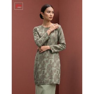 Gio Fabrics Baju Kurung Pahang Moden Adinda - Sage Green