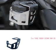 Motorcycle Fit VOGE 500DS Rear Brake Fluid Reservoir Guard Cover Oil Cup Cap Protector For VOGE 500D