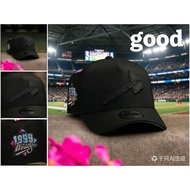 MLB BLACK SKY BLUE  UV / NEW ERA 9FORTY A-FRAME / New Era /  ATLANTA BRAVES /   Baseball Cap Adjusta
