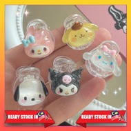 Baby kids Kuromi Melody Purin Cinnamoroll Pochacco hair clip kanak kanak klip rambut comel