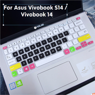 Asus Keyboard Cover Vivobook S14 Keyboard Protector Vivobook 14 M409D A409J A416J A412D A409M M409B A412FL A416M X409 X409DA X409MA A409F X412 Y406U A412D M415D Vivobook 14 Silicone 14 inch Laptop Asus i3 10th gen keyboard Film