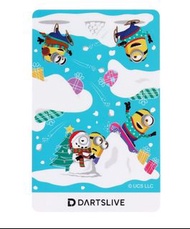 現貨！Dartslive card - minions 飛鏢卡
