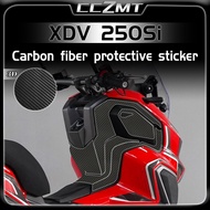 Carbon fiber 3D sticker protective film full body sticker film accessories For LONGJIA XDV250Si xdv2