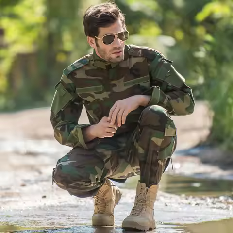 Gift Hat Navy BDU CP Multicam Camo Suit Camo E Uniform Tactical Hiking Airsoft Farda Only Jacket & P