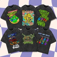 Purple Haze "The Amazing Ninja-Dude" Oversized T-Shirt | Stone Wash | TMNT T-shirt | Oversized T-Shi