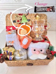 Christmas Gift Set exchange Christmas Present colleagous friend gift exchange bamboo woven gifts