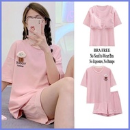 ♠ ▦ ℗ pajama for woman  baleno sleepwear for women pantulog terno for woman pambahay nighties sleep