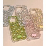 Latest Small Glitter Flower Girls Casing Samsung S25 fe S25 Plus Ultra S24 Fe S22 S23 Note 20 S20 S2