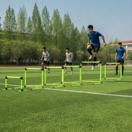Folding Adjustable Hurdles Portable Soccer Hurdle Foldable Hurdle Neon Green Training Set Compact St