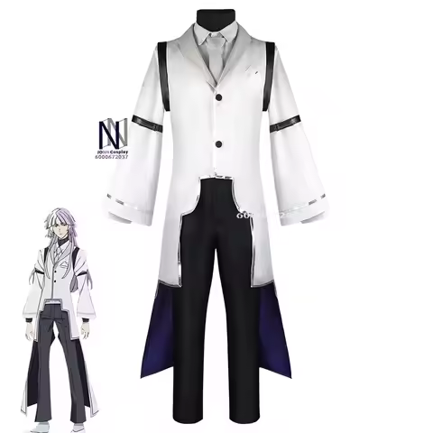 Anime BSD 4th Sigma Cosplay Costume - Trench Uniform Suit: Halloween Comic Con Sigma Outfits
