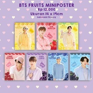 BTS MINI POSTER (FRUITS)