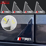 2/4Pcs Toyota TRD Car Transparent Door Corner Protector Sticker Car Door Anti Collision Anti Scratch