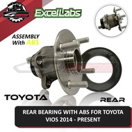 Excellabs Rear Assembly Bearing with ABS (42450-0D120) for Toyota Vios 2014 - Present