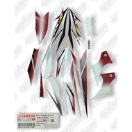 💯 ORIGINAL HLY STRIPE STICKER MERAH PUTIH RXZ CATALYZER 5PV4