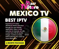 Online TV Mexico Channels Package 6 Months, ทีวีออนไลน์ประเทศเม็กซิโก สามารถรับชม กีฬา, ข่าวและช่องอื่นๆอีกมากมายหลายช่อง,ใช้งานง่ายผ่านแอพพลิเคชั่น