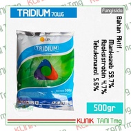 TRIDIUM 70 WG 500gr Fungisida Kontak dan Sistemik, Obat Patek,