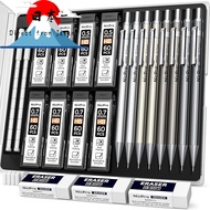 [Direct from Japan]
Nicpro 0.5mm & 0.7mm Metal Mechanical Pencil Set, 8-Pack MB1000, Drafting Pencil