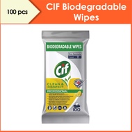 CIf Power & Shine Wipes / CIf Wipes Universal Fresh Multi-Purpose 30/60/90/100/ Cif Disinfect Profes