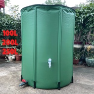 Portable Rain Barrel Water Butt Collapsible Rainwater Collection System Storage Container Water 100/