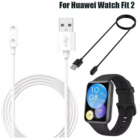 1M USB Charging Cable For Huawei Watch Fit 2 Huawei Band 7 6 Honor Band 6 Pro Charger SmartWatch Cor