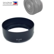 Lens Hood Sunshade replace ES-65B for Canon RF 50mm F1.8 STM ES65B