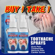 【BUY 1 TAKE 1】Fast Pain Toothache Spray 20ml Efficient Fast Pain Relief Adults Kids Periodontitis To