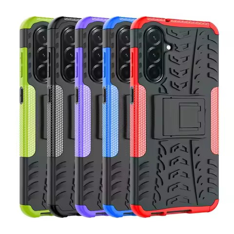For Samsung Galaxy A36 A56 A26 case Bumper Heavy Duty TPU+PC Armor Shockproof cover For Samsung Gala