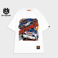 HY KOREA loose form unisex fashion loose sleeve t-shirt SCDRA 421