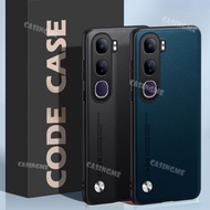 Vivo Y21d 2025 Luxury Plain Skin Leather Phone Casing For Vivo Y21d Y21d VivoY21d Y21d Y21 d Y 21d Y