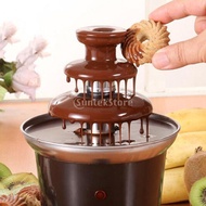 Electric Chocolate Home Fondue Fountain Stainless Steel Chocolate Machine