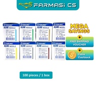 [VALUE] Terumo Agani Disposable Needle 100's 19g / 20g / 22g / 25g / 26g / 27g / 30g