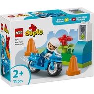 LEGO DUPLO Town 10471 Blue Police Motorcycle