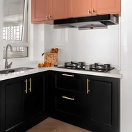 European Style Modern Furniture Door Handle Black / Gold