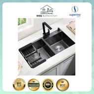 SUPERINO Handmade Stainless Steel Sink (SAW-38245-NB)