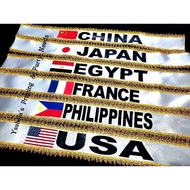 Sash for United Nations(Front Sash)/Flag for United Nations