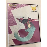 Pokemon Binder Mini Album 2x2 10 pages Dragapult 25th Celebrations Anniversary